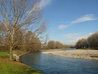 Il fiume Serio a Mozzanica